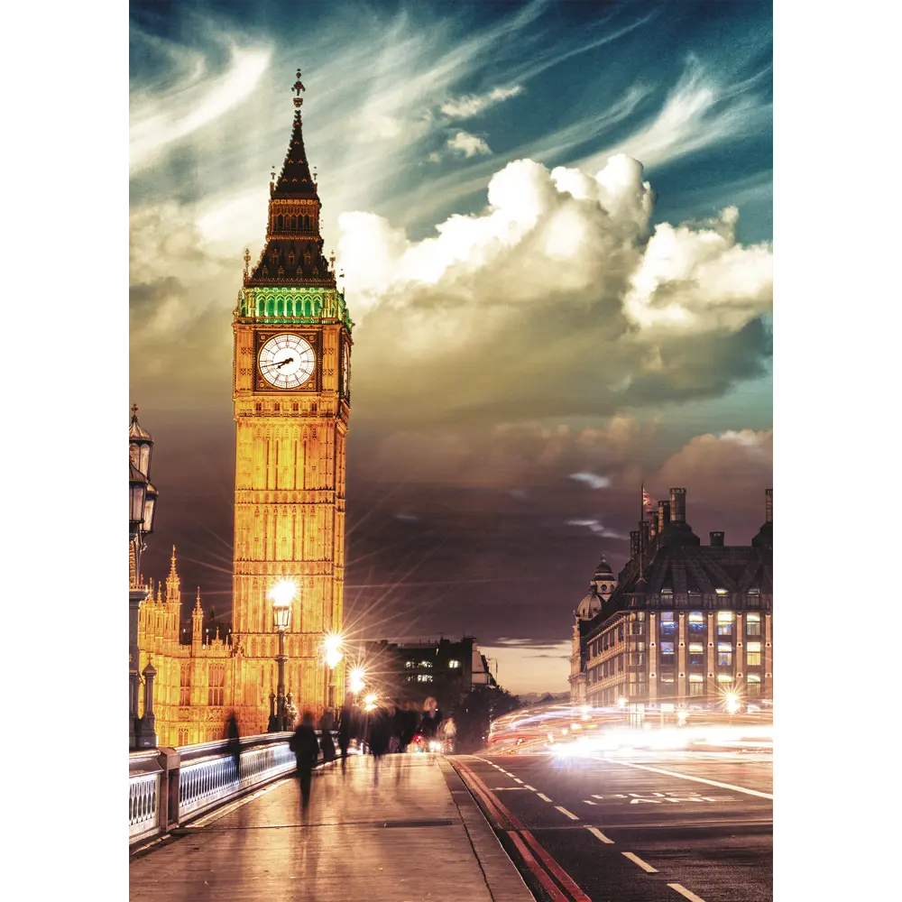Фотообои 3D Flizart «Биг-Бен» флизелиновые 200x280 см L2-748 82363621 STLM-2165310 FBRUSH