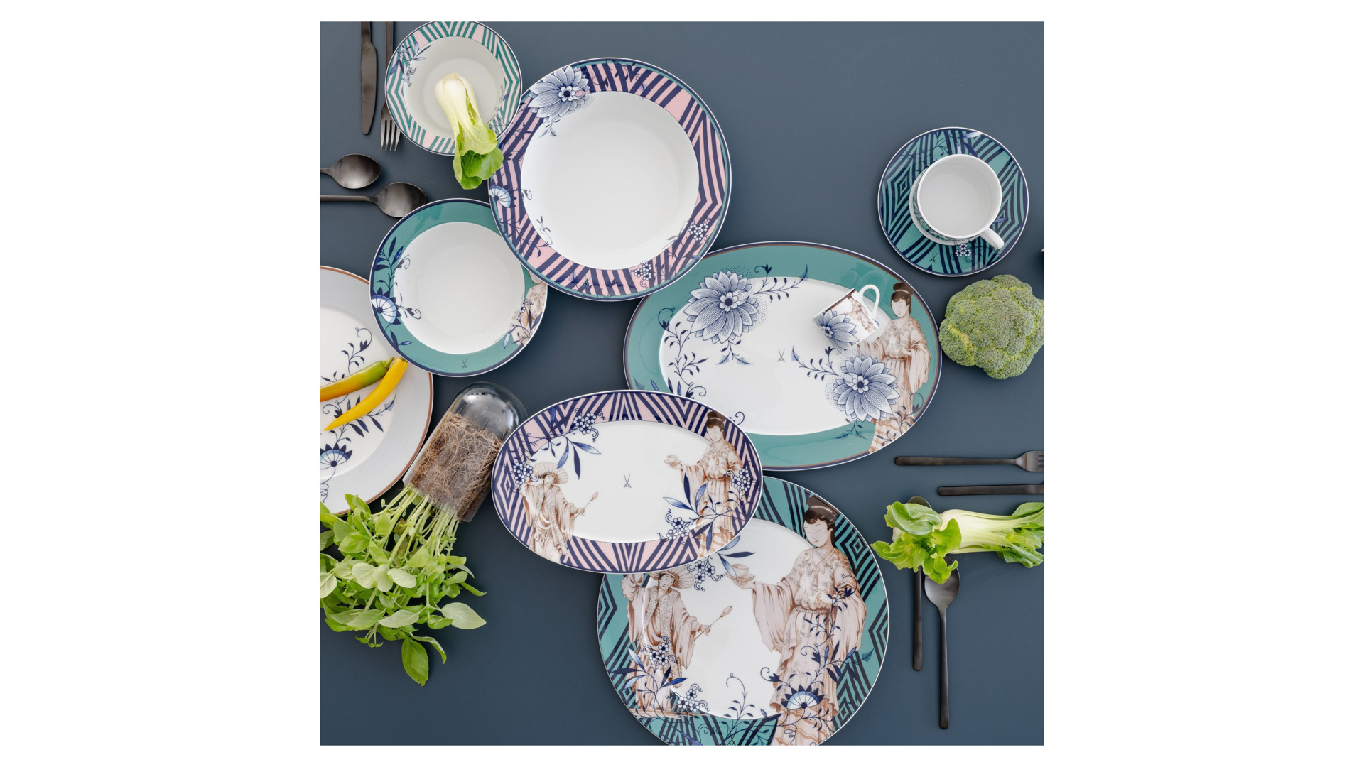 10663835 Meissen Салатник Meissen "Коллаж. Благородный Китай" 15,5см Фарфор  - Вид №4