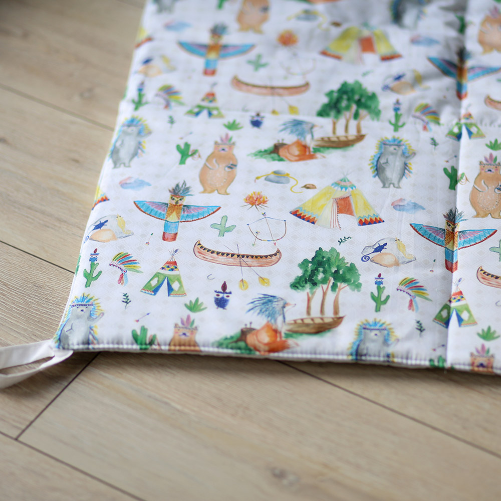 Игровой коврик стеганый Native Party VAMVIGVAM NATIVE PARTY 281599 Голубой Santreyd  - Вид №3