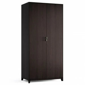 Шкаф распашной двухдверный венге Case №3 THE IDEA  210419 Венге;черный