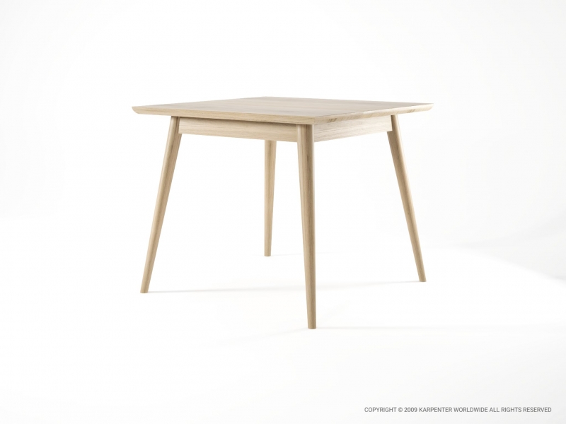 523_1006 Квадратный обеденный стол Karpenter Vintage - Вид №1