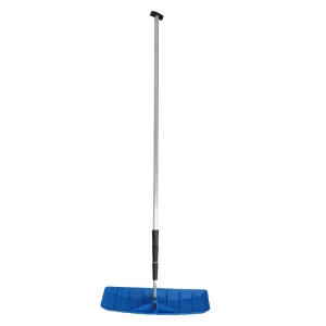 Скребок для крыш с телескопической ручкой пластик цвет синий