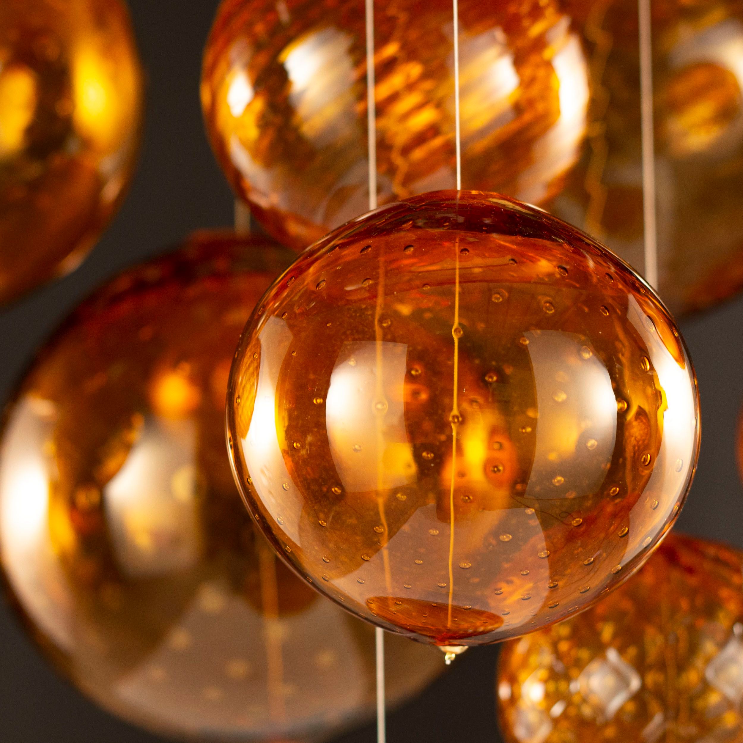 Ткань ручной работы светодиодный подвесной светильник MULTIFORME ARCH-00049016 - Вид №2