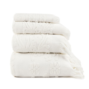 90109296 Полотенце банное CollectionIsabel Soft TR1002487-Экрю 50х90, махровая ткань STLM-0109728 ARYA HOME