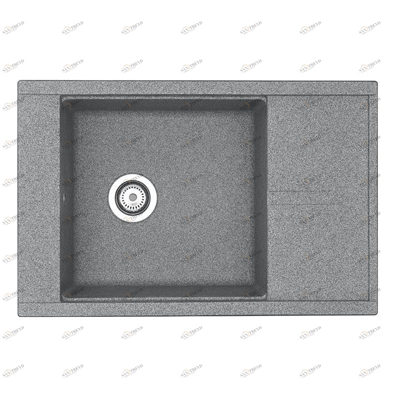 1A715132DE230 Мойка кухонная прямоугольная AQUATON ДЕЛИЯ