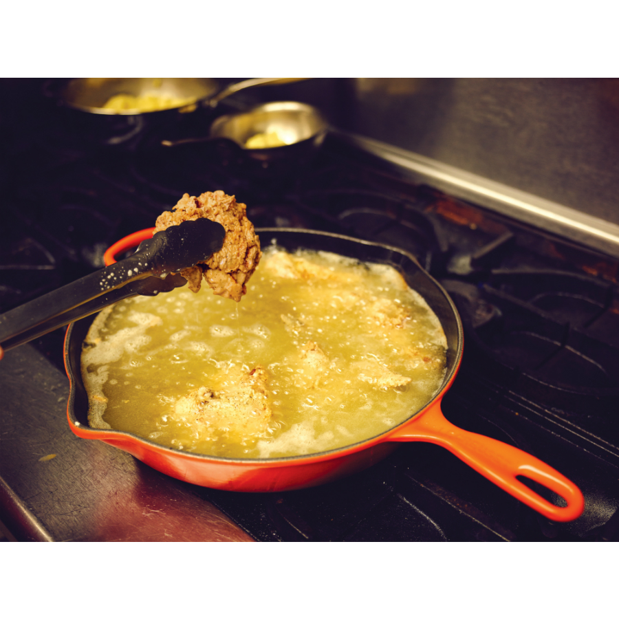 Сковорода чугунная Le Creuset, Ø23 см, оранжевая 20182230900422 - Вид №1