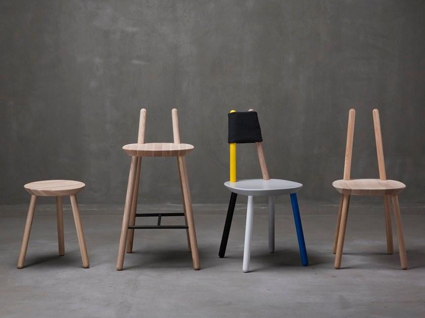 EMKO Низкий табурет из массива дерева Naïve Naive sun-id-1345361 - Вид №6