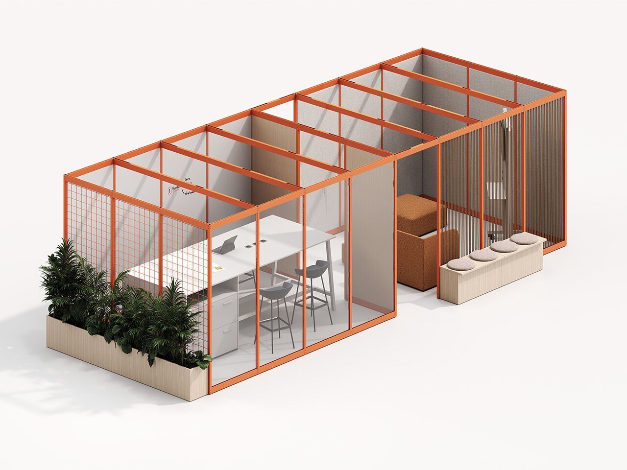 Передвижная стена для офиса FREZZA Pal System ARCH-00022648