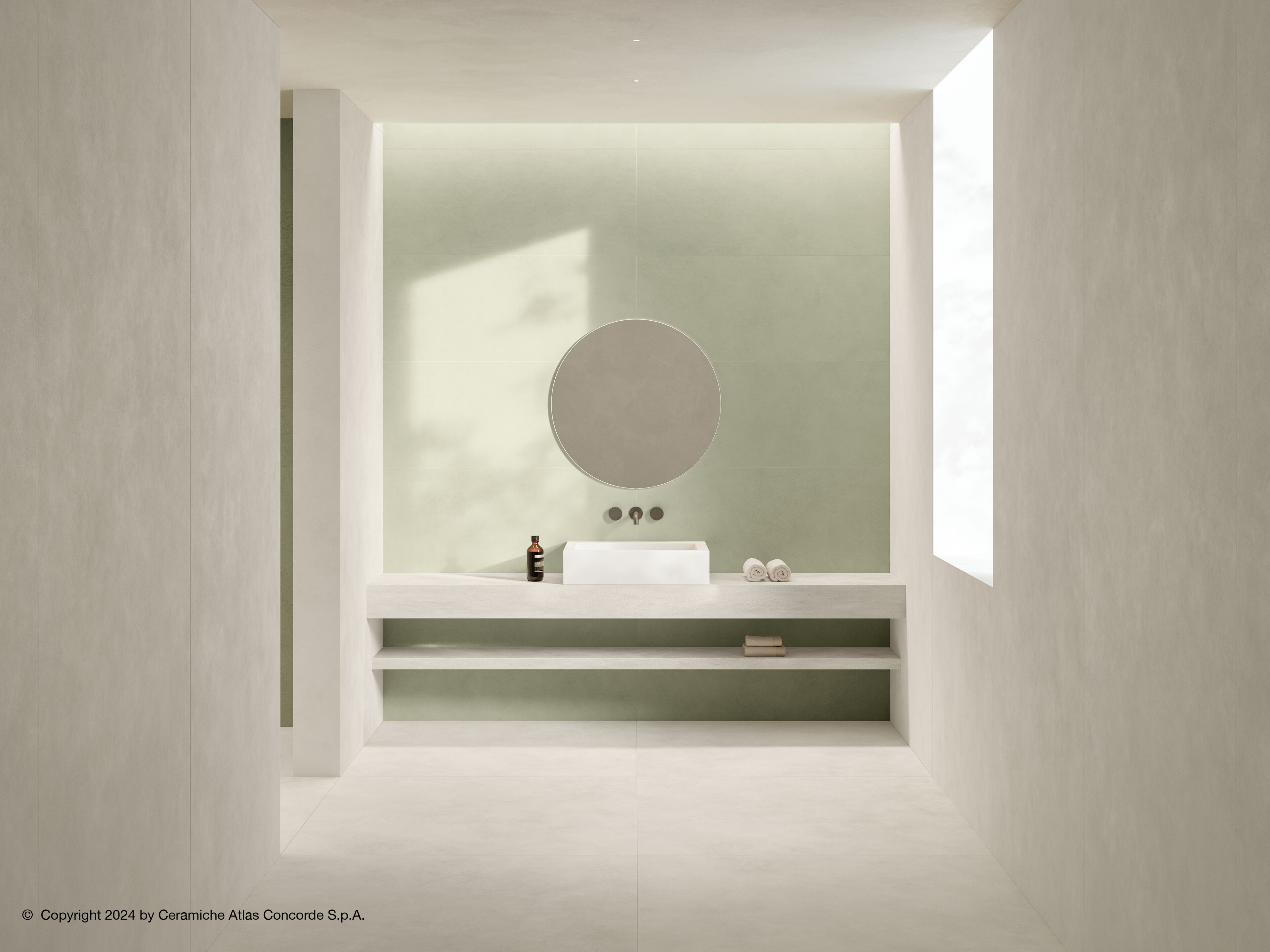 Керамогранит с цементным эффектом Atlas Concorde Boost Expression ARCH-00047016 - Вид №22