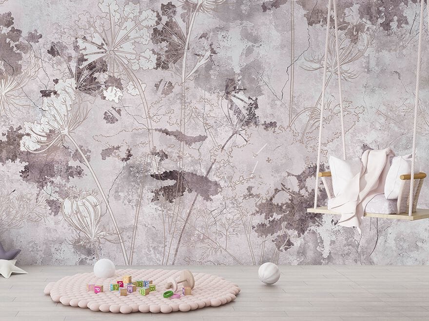 Обои с цветочными мотивами Creativespace Prêt-à-porter ARCH-00106963