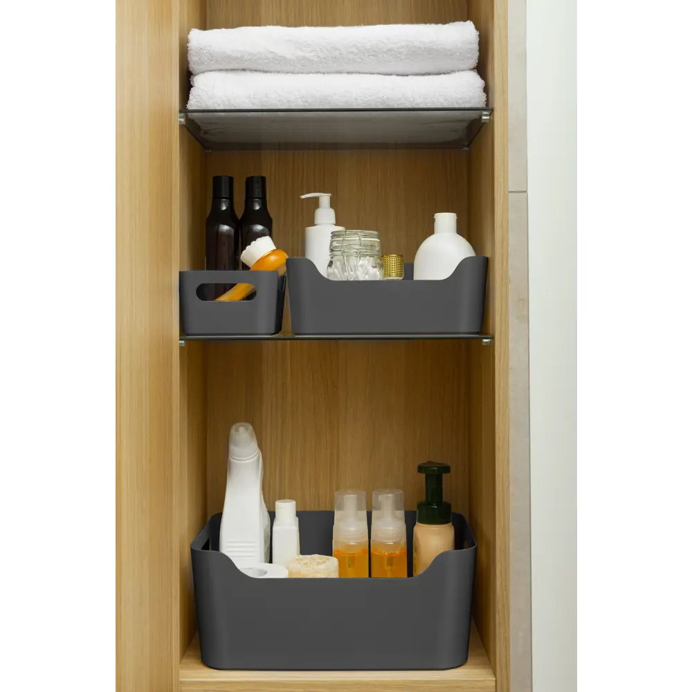 БЫТПЛАСТ Корзина Scandi для организации пространства 10 л графит 82585893 STLM-0030780 - Вид №3