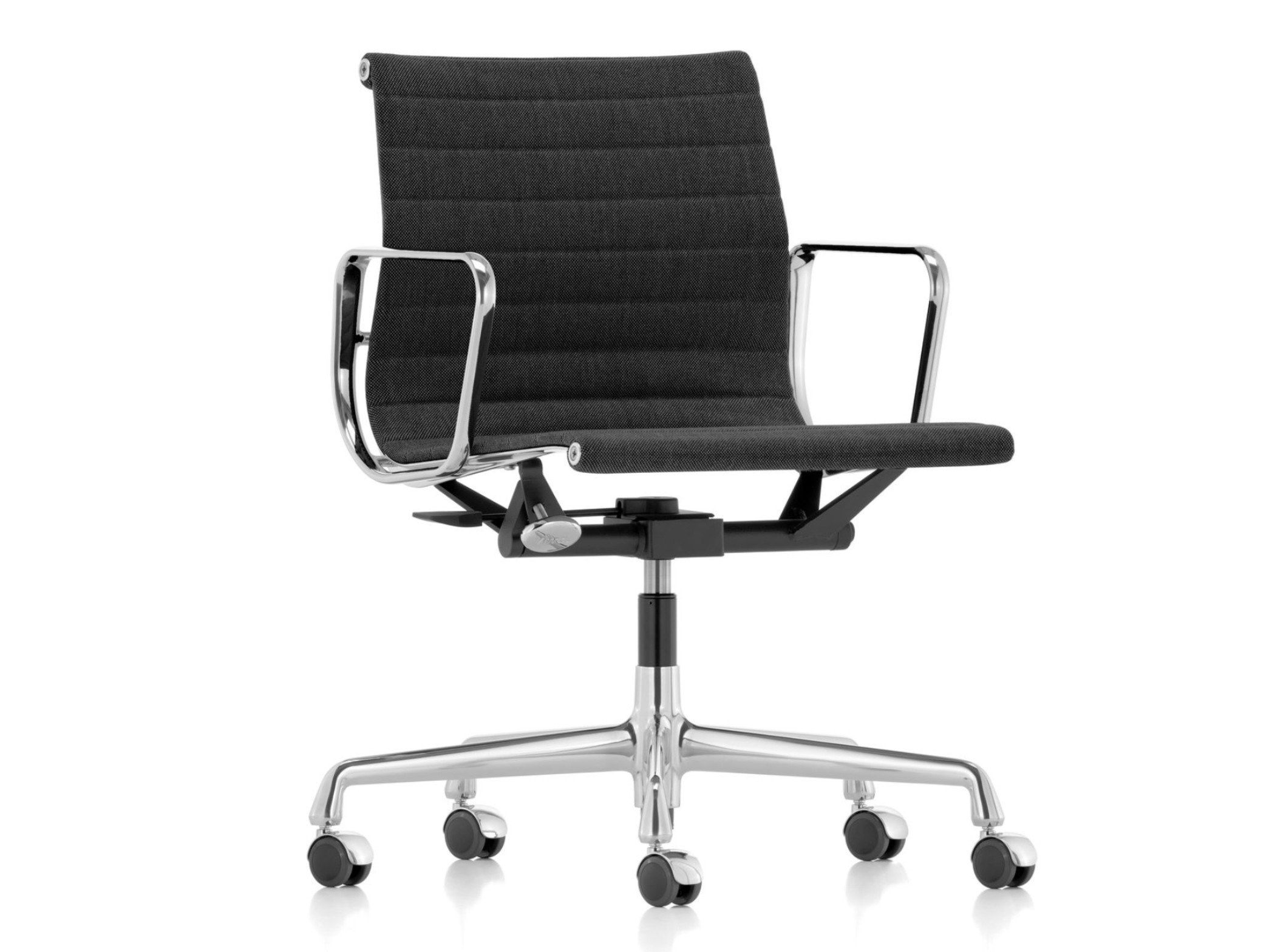 Ткань поворотный операционный офисный стул с подлокотниками VITRA Eames Aluminium Group ARCH-00062946 - Вид №14