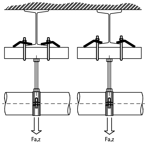 6585011 BIS RapidRail® Балочные зажимы монтаж между стенками стальных конструкций walraven  - Вид №2