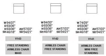 Rossini Sofas Мягкое кожаное кресло Atene sun-id-1382828 - Вид №5