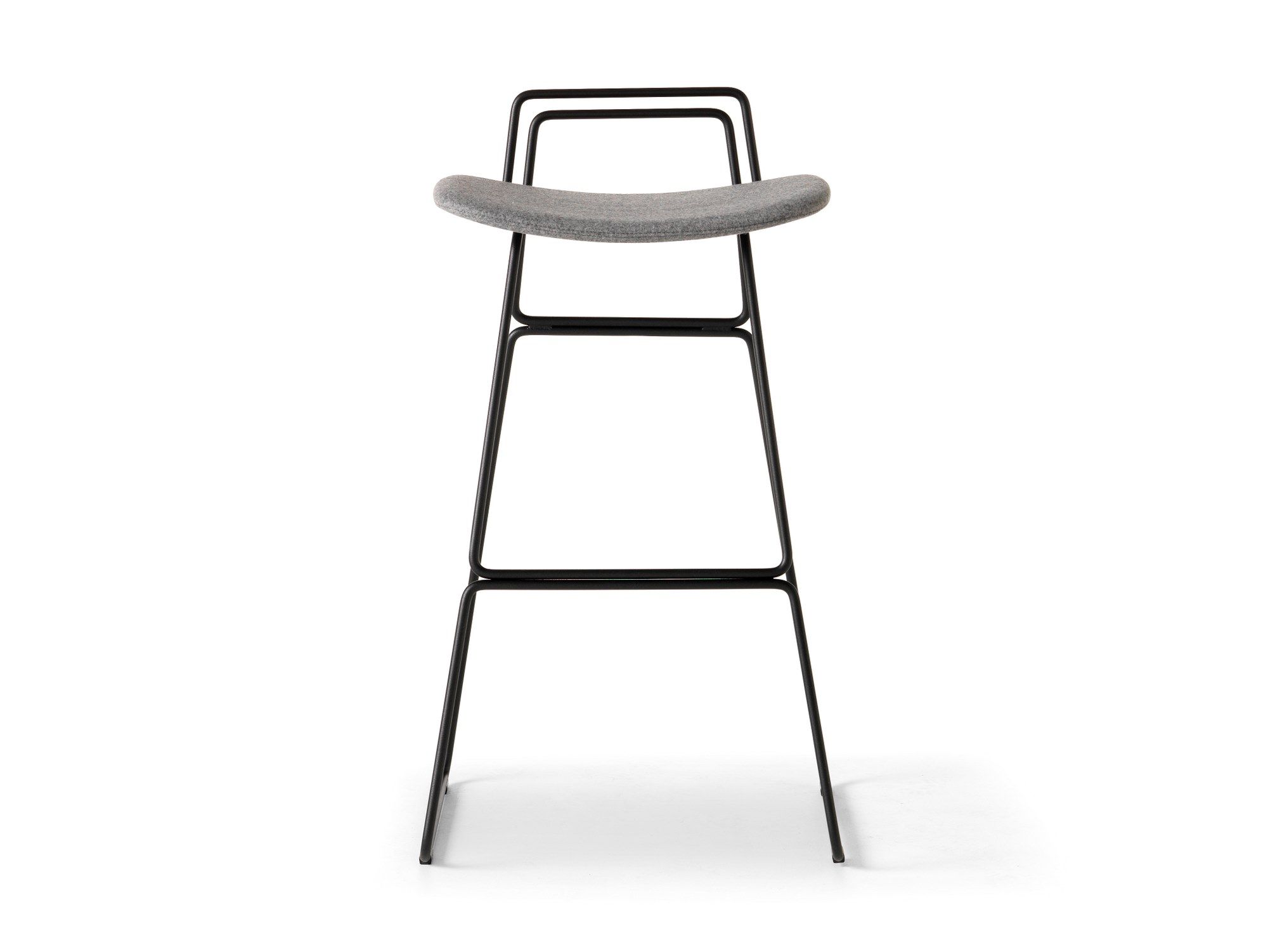 Высокий тканевый стул с подставкой для ног SITIA SKETCH ARCH-00152401