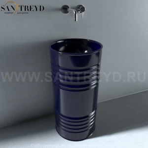 474377 Напольная раковина стоящая круглая Kerasan Artwork