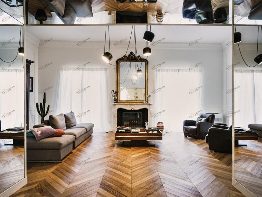 DELBASSO Parquet 3-х слойный паркет из тикового дерева Bottega sun-id-1432921