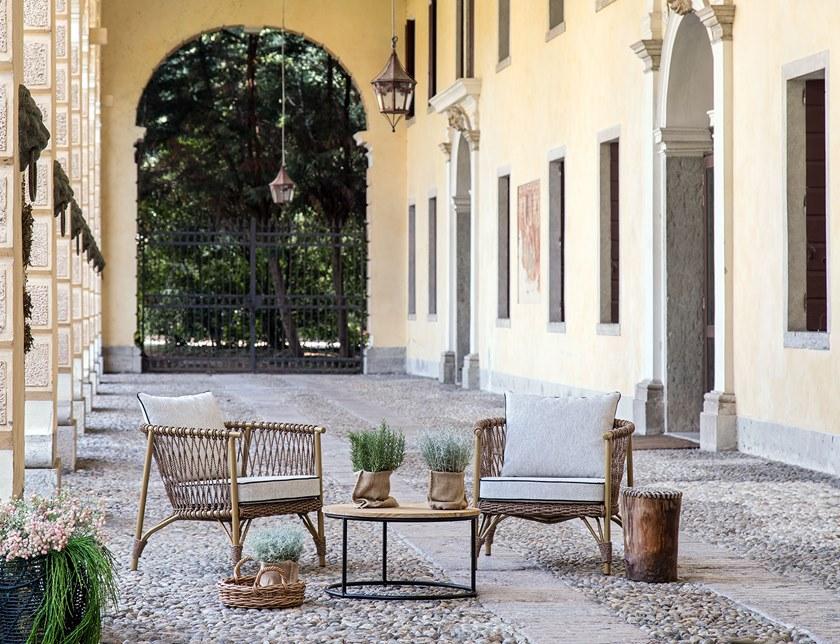 cbdesign Садовое кресло из синтетического волокна с подлокотниками Karon N073n1 - Вид №8