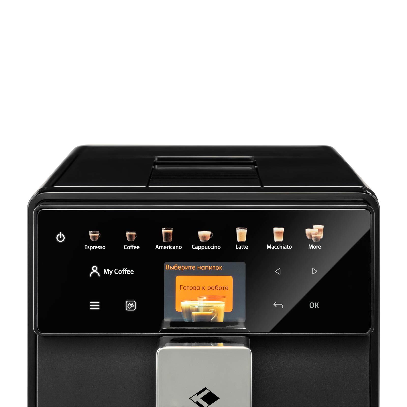 5637155 Кофемашина автоматическая KAFFIT COM Roma A5-2 Black черный STDN-0101393 - Вид №5