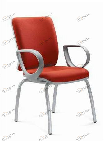 Ares Line Кресло тканевое с подлокотниками для залов ожидания Smart sun-id-1434782