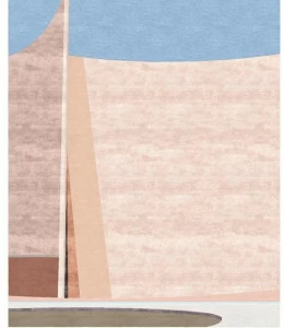 Tapis Rouge Прямоугольный коврик ручной работы Ambiance Tr1508