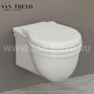 PAS03BI Подвесной унитаз настенный Белый Ceramica Globo PAESTUM Италия