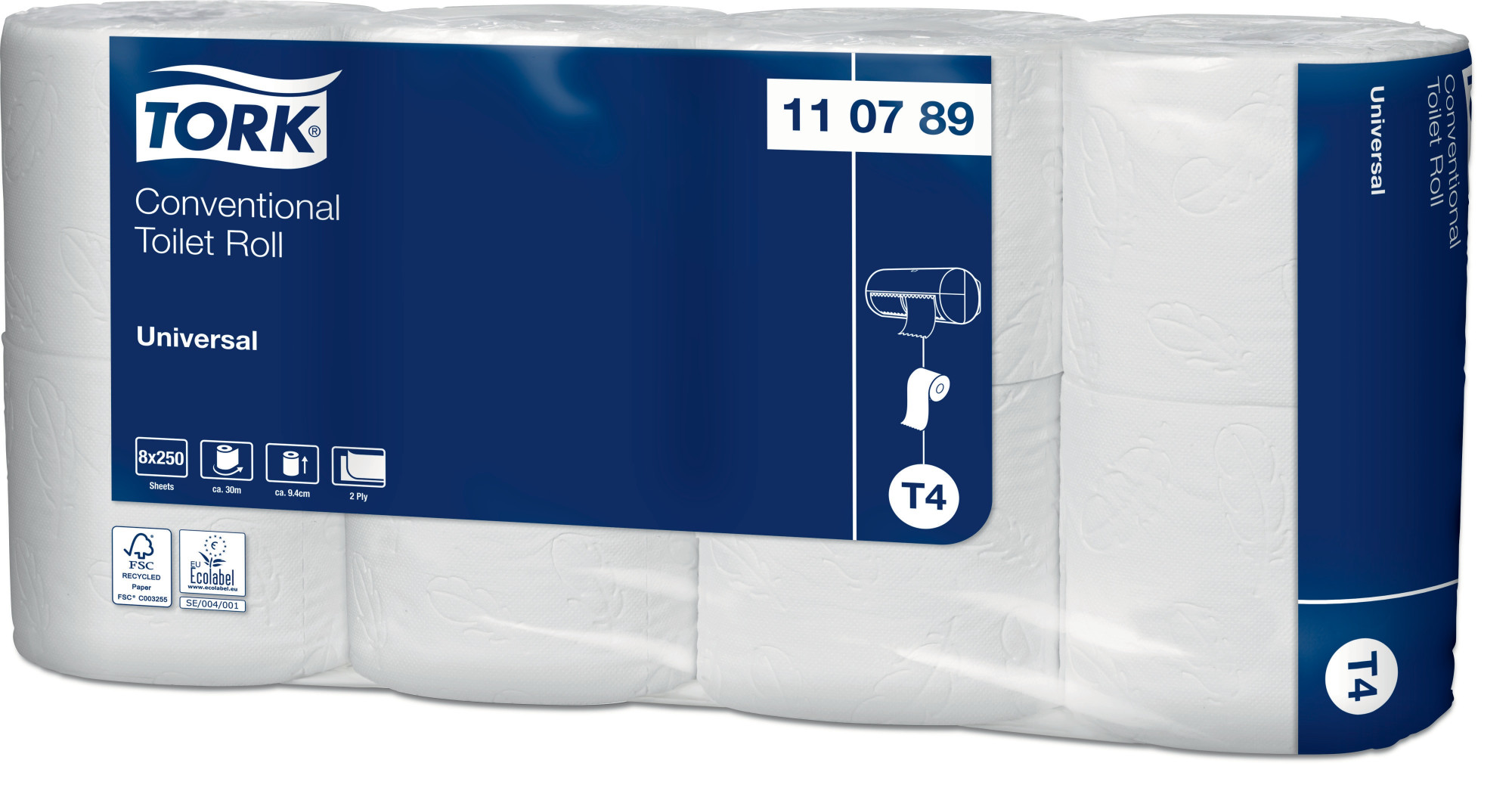 11078942 Обычная рулонная туалетная бумага Tork 