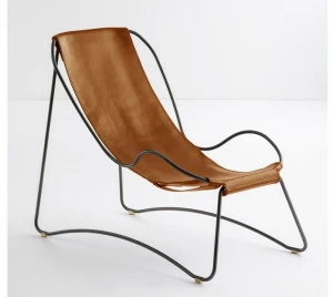 Jover+Valls Шезлонг из кожи Hug