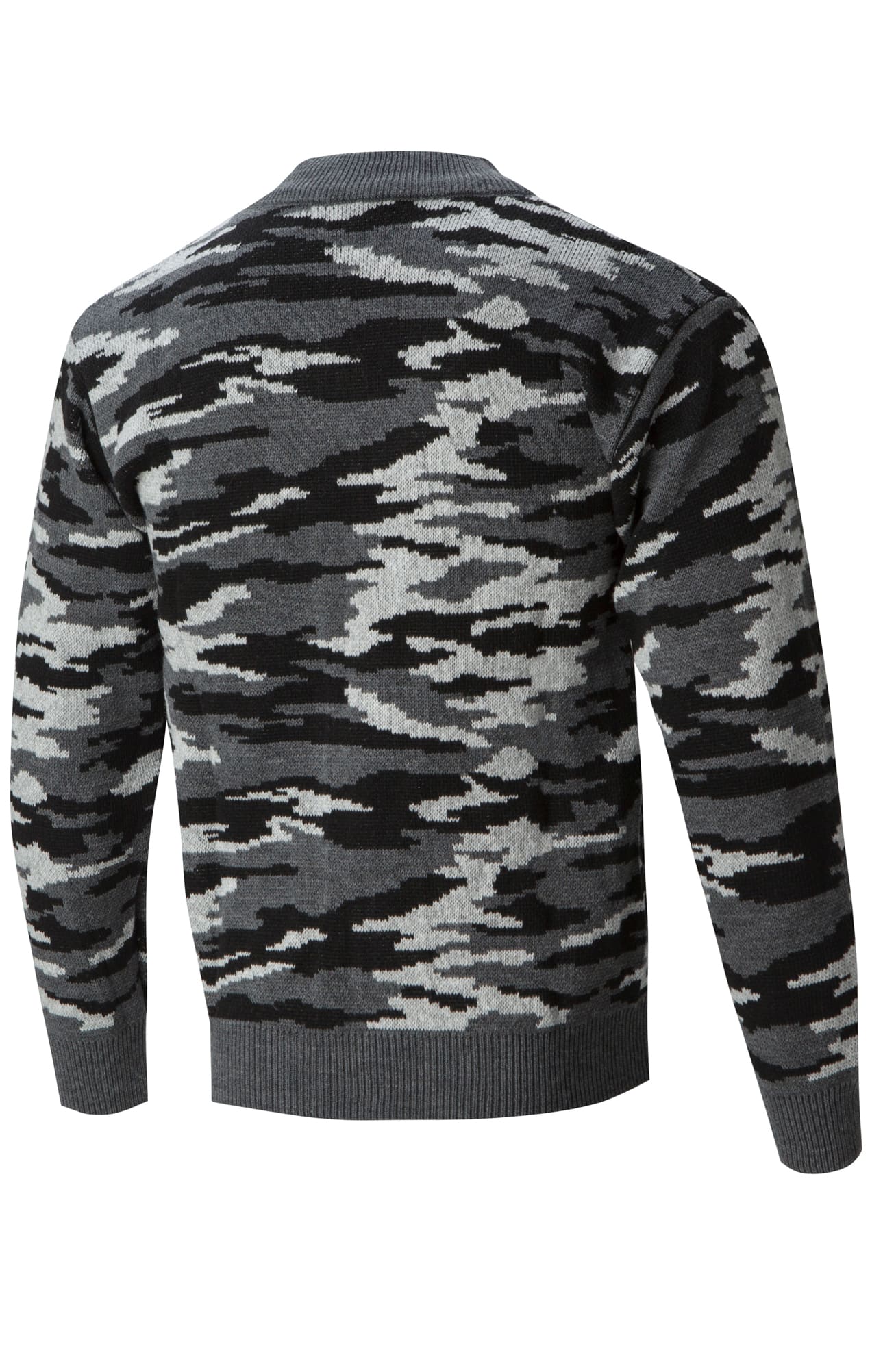 63359 Джемпер камуфляж на молнии серый  Одежда для охранных структур  размер 48-50 Спецодежда  - Вид №1