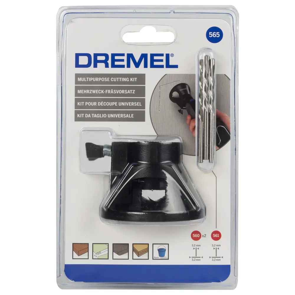 Набор оснастки Dremel 565, резка отверстий, 4 предмета 14334141 STLM-2150274  - Вид №1