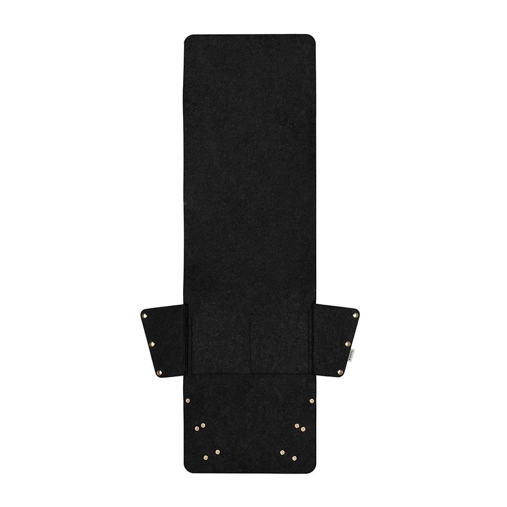 Органайзер подвесной из фетра 32х6х80 см темно-серый Qwerty QWERTY  00-3971608 Серый  - Вид №2