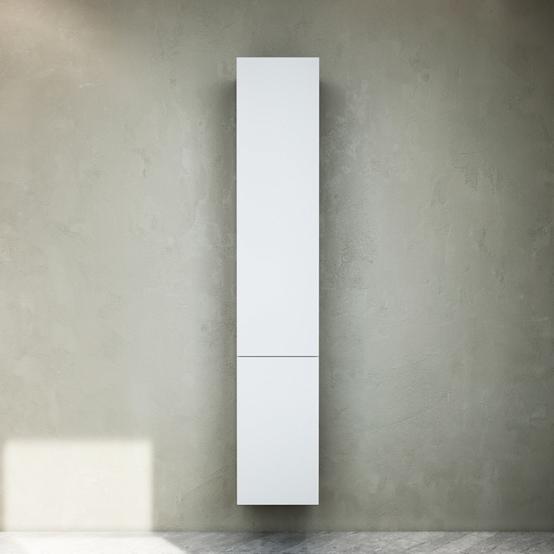 M90CHR0306WG шкаф-колонна подвесной правый 30 см двери push-to-open цвет: белый глянец AM.PM Gem