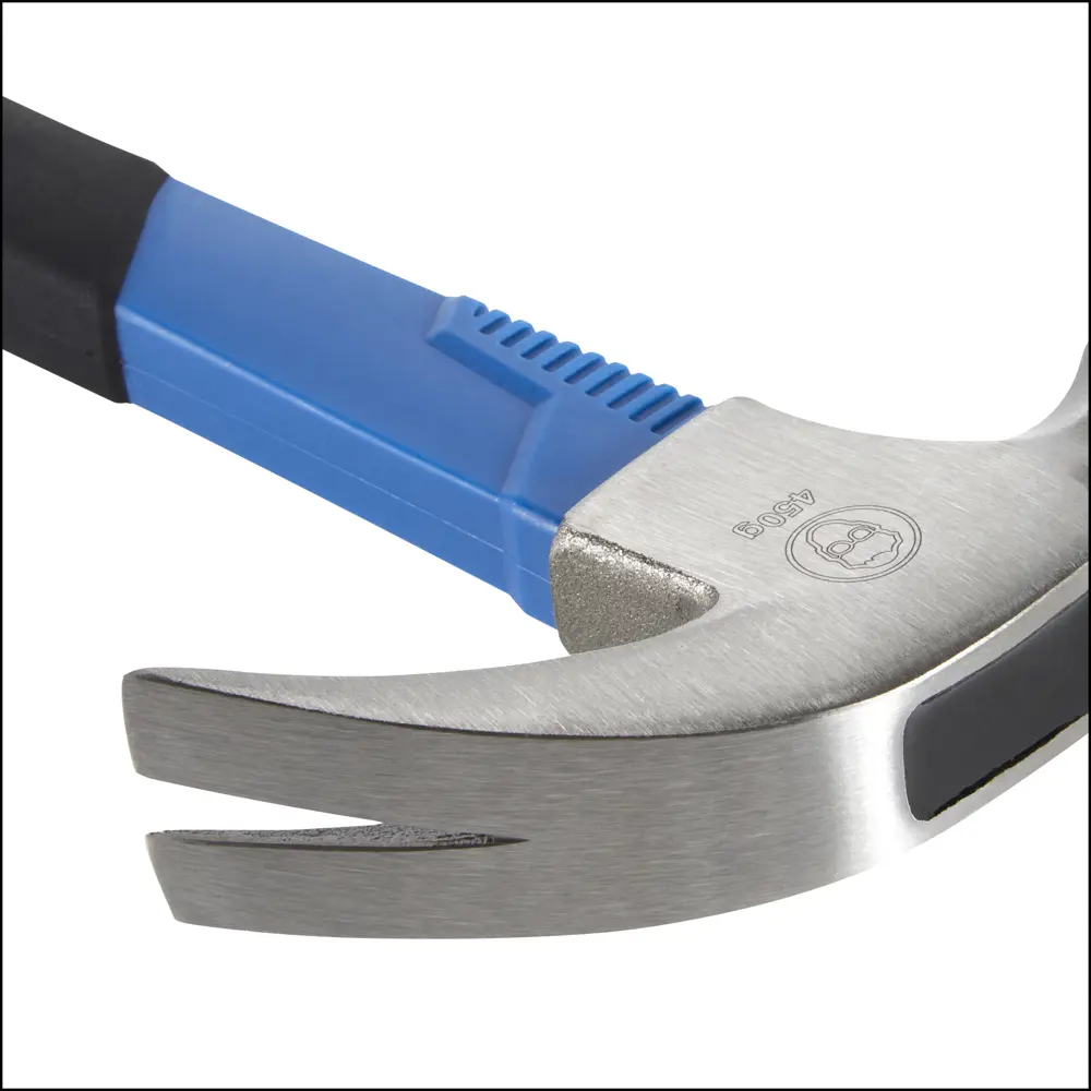 Молоток-гвоздодер Dexter с фиберглассовой рукояткой 450 г 81968478 STLM-0016038 - Вид №1