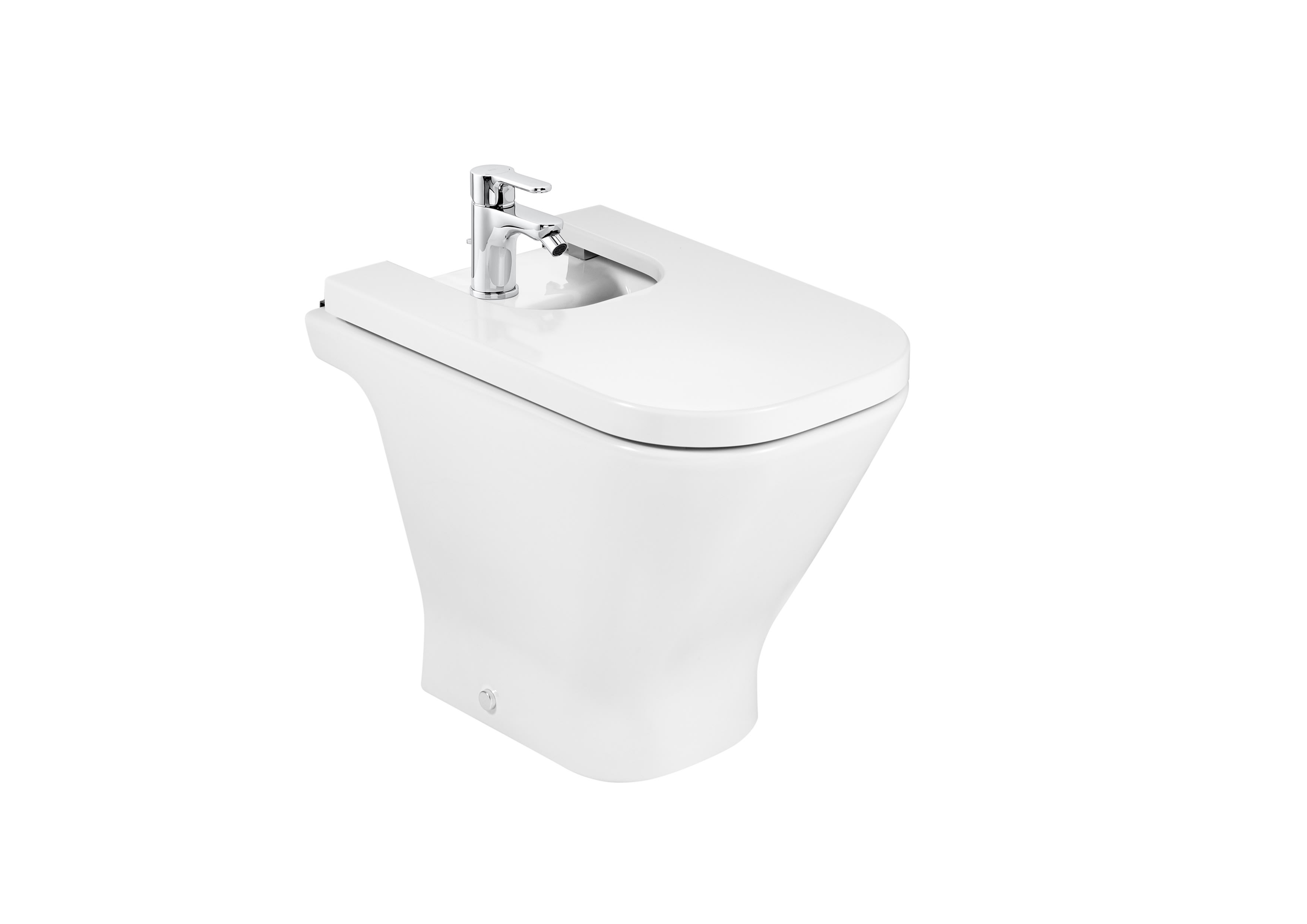 A806472004 SQUARE - Крышка для биде с плавным закрыванием ROCA The Gap  - Вид №1