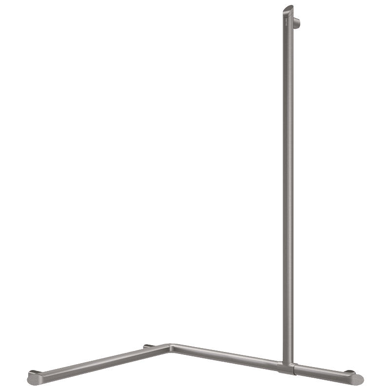 511949C Угловая ручка для душа Be-Line со скользящей вертикальной частью DELABIE 