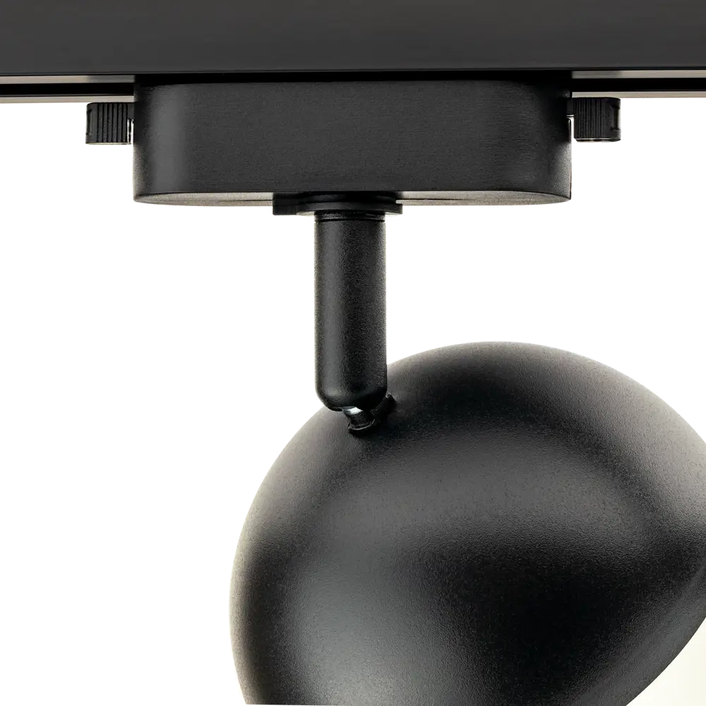 Трековый светильник спот поворотный Ritter Artline шар 100x100x75мм под лампу GX53 до 4м² пластик чёрный 84846920 STLM-2119631  - Вид №5