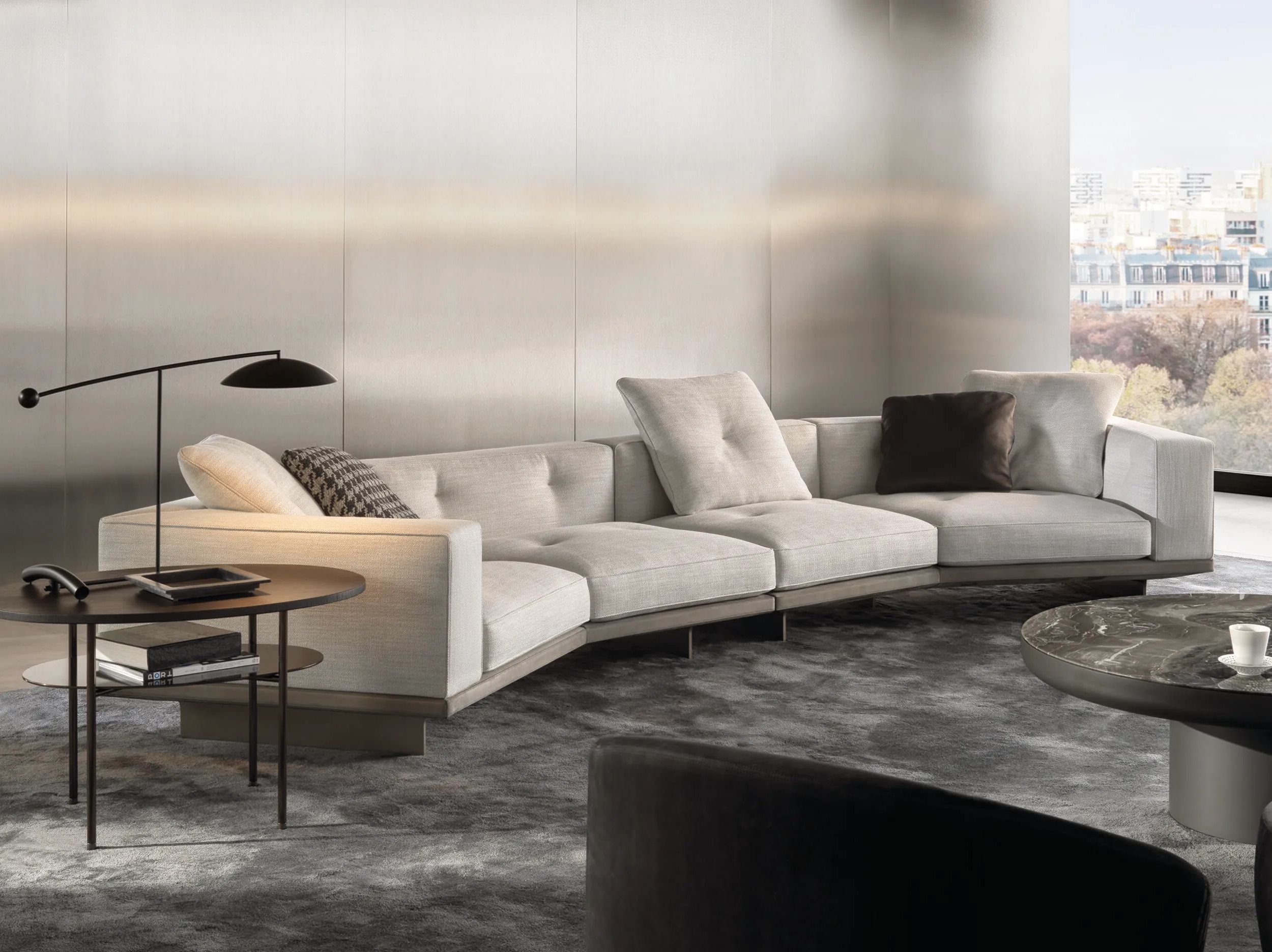 Кожаный диван Minotti Dylan ARCH-00019107