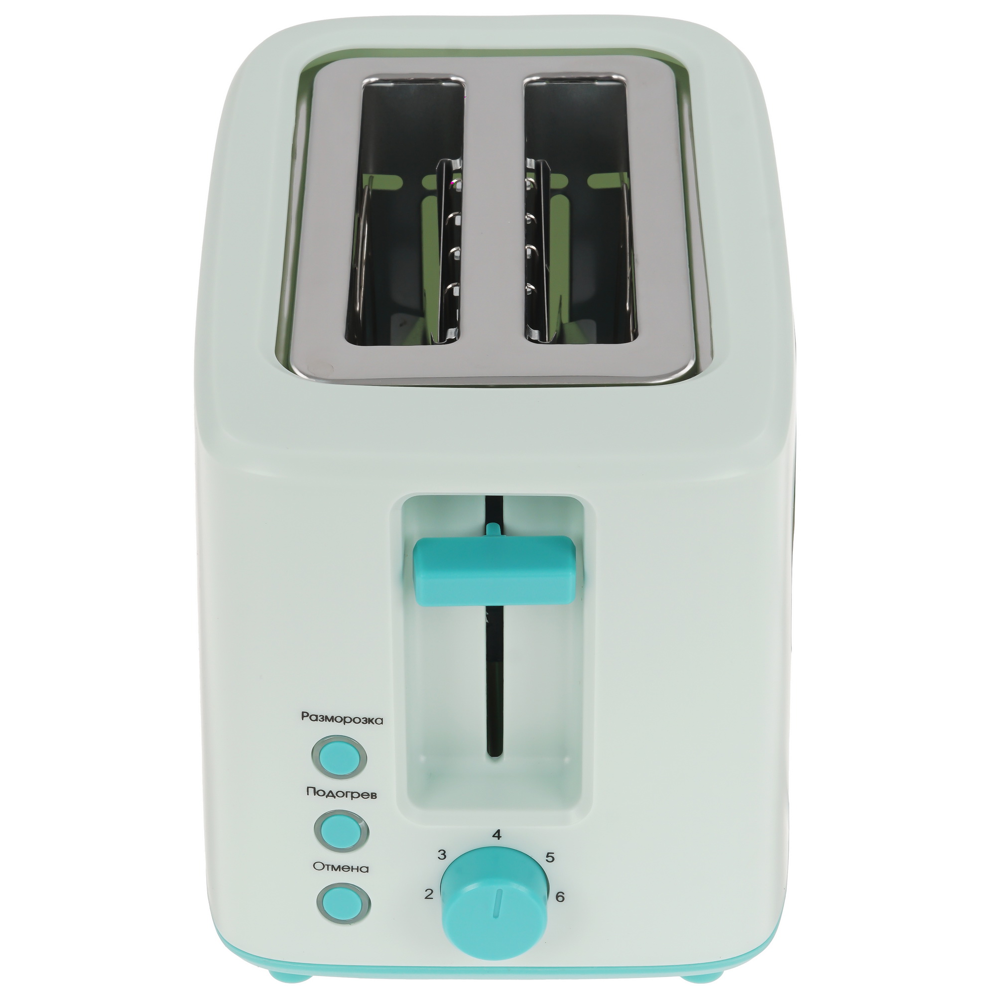 9007710 Тостер VLK Palermo-102 зеленый STDN-0068576 - Вид №1