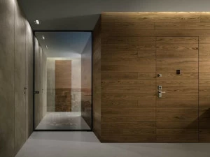 GAROFOLI Поворотная стеклянная дверь Design