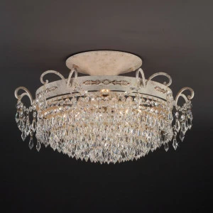 Люстра потолочная бежевая Bogates 305/6 Strotskis BOGATES ДИЗАЙНЕРСКИЕ, EMPRESS 00-3887876 Бежевый