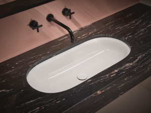 Прямоугольный встраиваемый умывальник