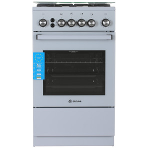 5366333 Газовая плита De Luxe 5040.40Г (кр) ЧР-012 серый