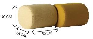 Verpan Пуф из мягкой ткани Welle sun-id-1493645 - Вид №3