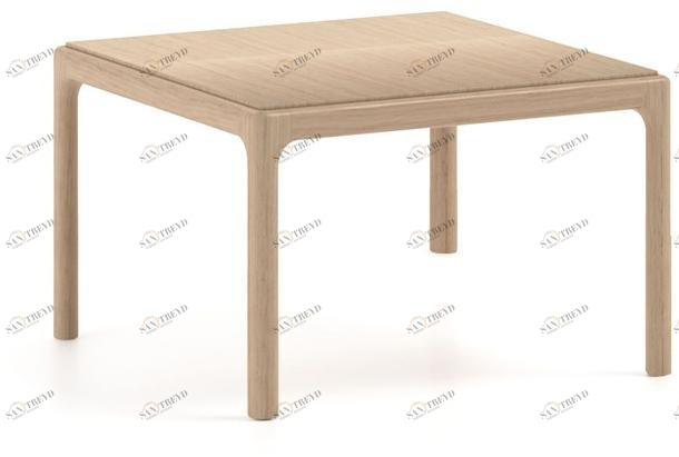 PIAVAL Квадратный деревянный журнальный столик Cameo | health & care 99/2