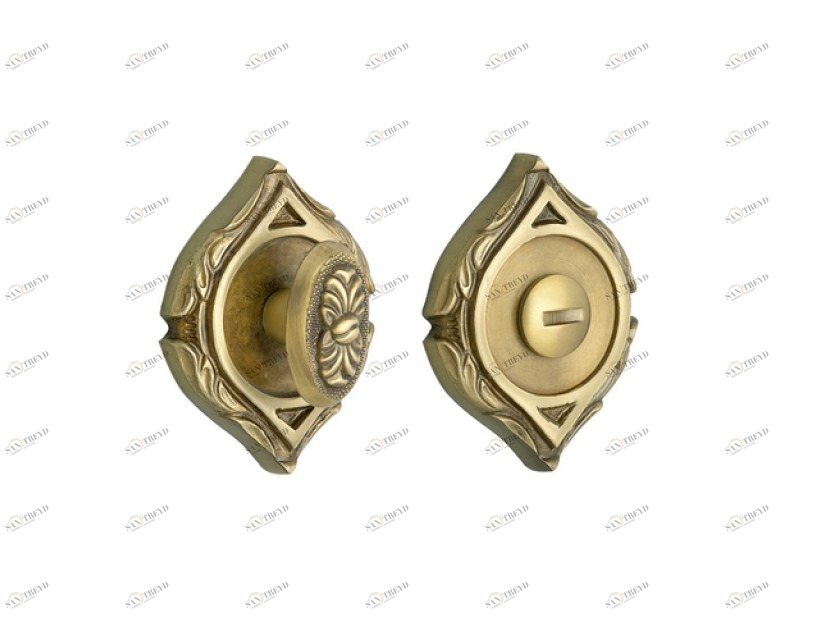 0WC073.6MM.45 Кнопка приватности с аварийной разблокировкой 6 мм Английская бронза Mestre 