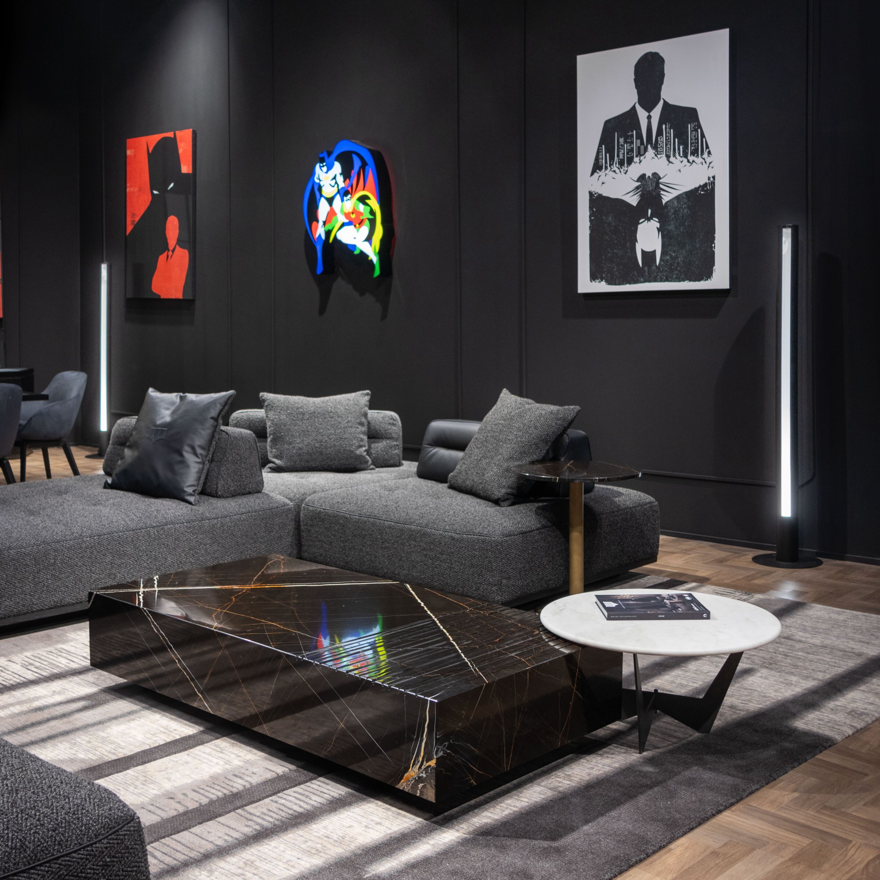 Мраморный прямоугольный низкий журнальный столик Wayne Enterprises Home Collection WE-172 ARCH-00054171 - Вид №1