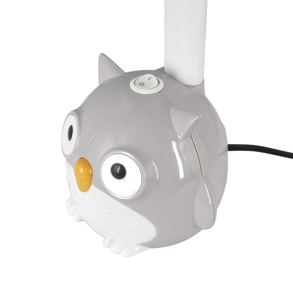 Настольная лампа Camel KD-380 «Сова», цвет серый CAMELION STLM-2057101 - Вид №5
