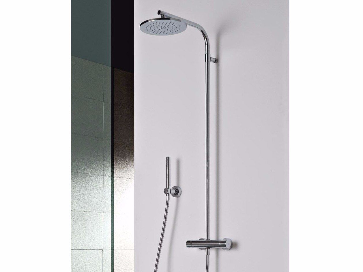Термостатическая настенная душевая колонна с душем Zazzeri ARCH-00135435 - Вид №1