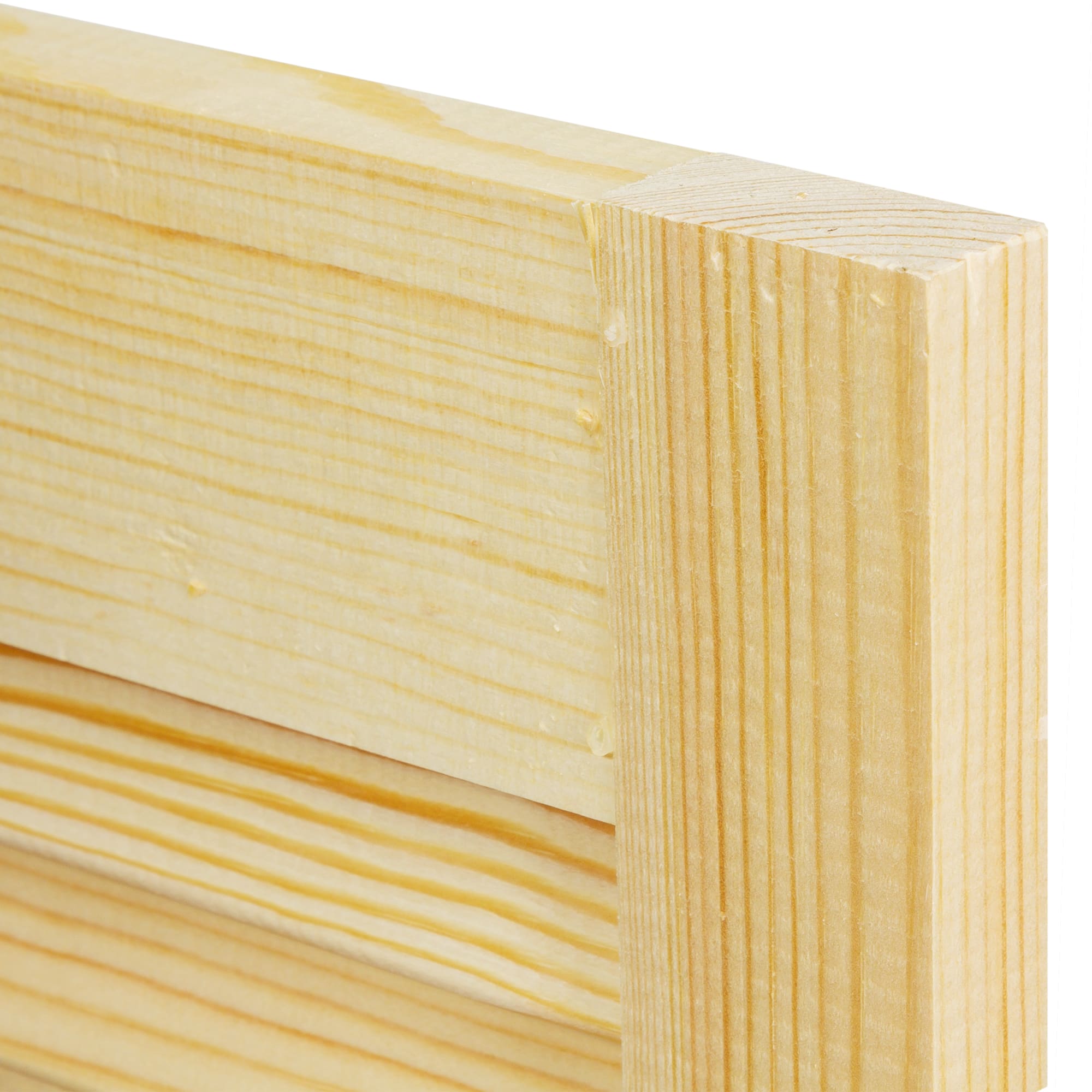 15312082 Дверка жалюзийная 1805х494х20 мм хвоя сорт А Santreyd  - Вид №2