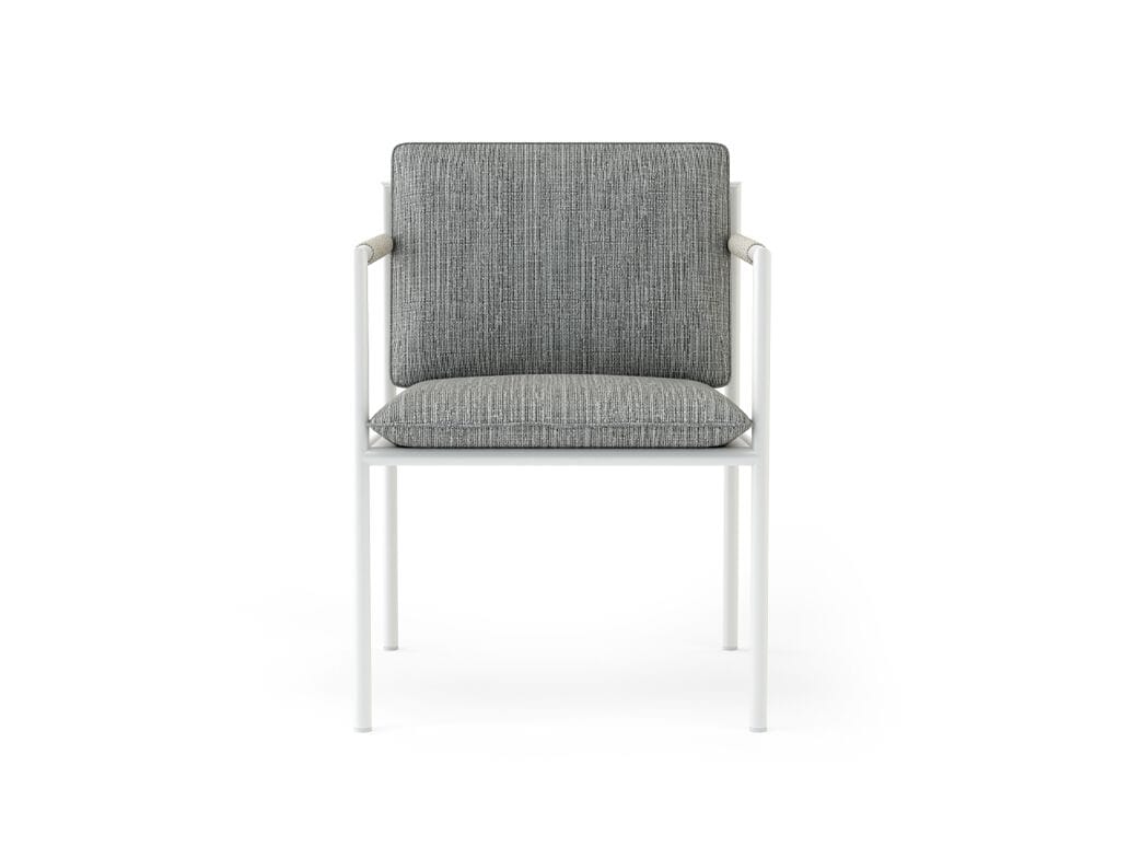 Алюминиевый садовый стул с подлокотниками Walters Лето ARCH-00078619 - Вид №1